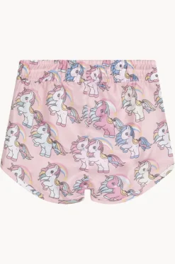 Boardshorts^Huxbaby Girls Rainbow Unicorn Swim Short Candy