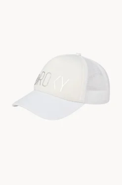 Hats^Roxy Girls Reggae Town Cap White