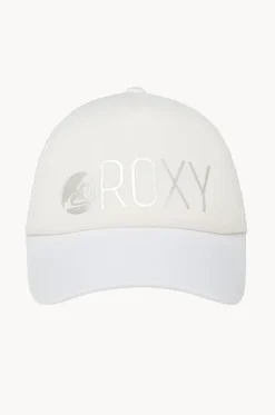 Hats^Roxy Girls Reggae Town Cap White