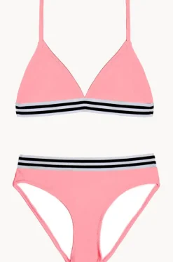 Bikini Sets^Salty Ink Girls Salty Tri Set Peach