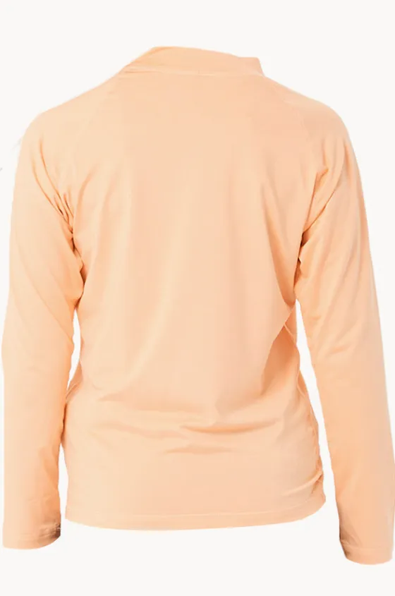 Rashies & Sunsuits^Rip Curl Girls Script Long Sleeve Suntop Salmon