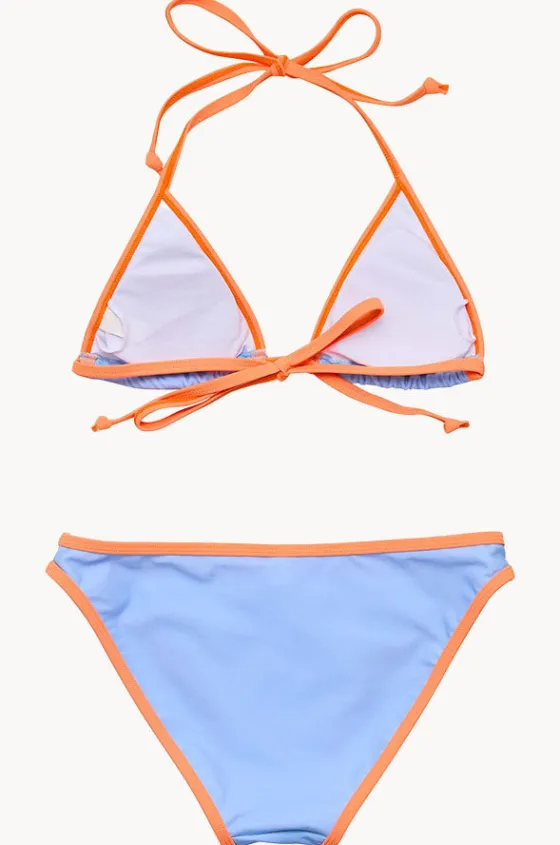 Bikini Sets^Snapper Rock Girls Sea Sorbet Tri Set Blue/orange