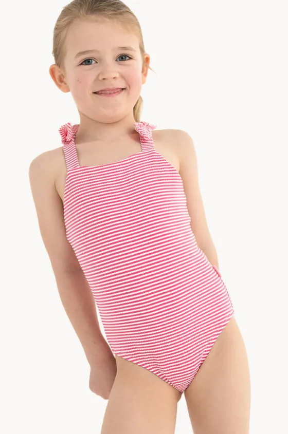 One Pieces^Seafolly Girls Girls Seersucker One Piece Pink