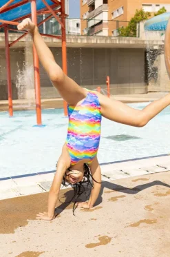 One Pieces^Zoggs Girls Skydream Actionback One Piece Multi