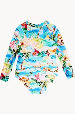 Rashies & Sunsuits^Seafolly Girls Girls South Pacific Sunsuit Multi