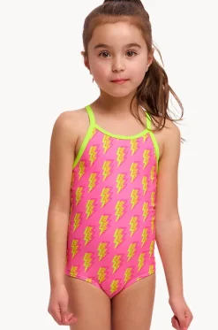 One Pieces^Funkita Girls Stunner One Piece Pink/yellow