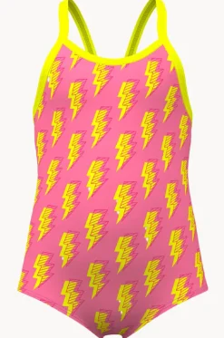 One Pieces^Funkita Girls Stunner One Piece Pink/yellow