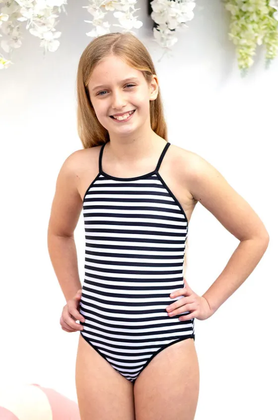 One Pieces^Salty Ink Girls Summer Vacay Reversible One Piece Multi