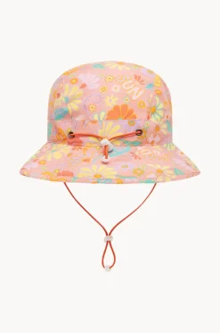 Hats^Babes In The Shade Girls Sunny Girl Sunhat Orange/pink