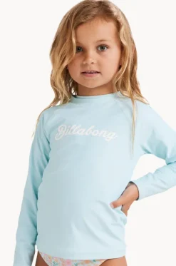 Rashies & Sunsuits^Billabong Girls Sunnybeach Suntop Blue