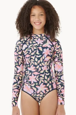 Rashies & Sunsuits^Rip Curl Girls Sunset Skies Sunsuit Navy