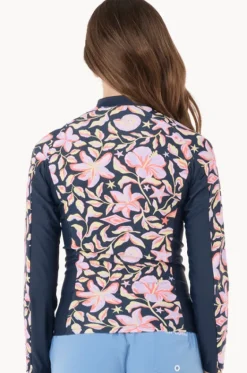 Rashies & Sunsuits^Rip Curl Girls Sunset Sky Suntop Navy