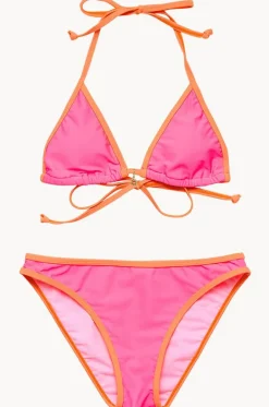 Bikini Sets^Snapper Rock Girls Sunset Sorbet Tri Set Pink/orange