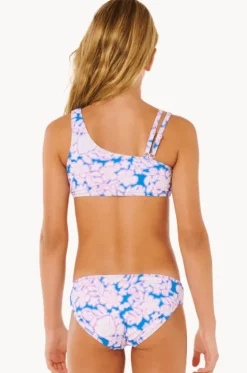 Bikini Sets^Rip Curl Girls Sunshine Squad Crop Set Elec Blue