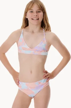 Bikini Sets^Rip Curl Girls Surf Check Crop Set Multi
