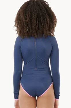 Rashies & Sunsuits^Rip Curl Girls Surf Puff Sunsuit Navy