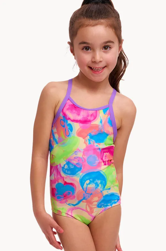 One Pieces^Funkita Girls Sweet Sting One Piece Purple/multi