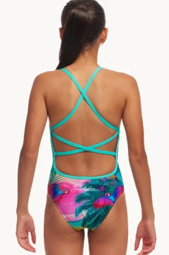 One Pieces^Funkita Girls The Beach Strapped In One Piece Multi