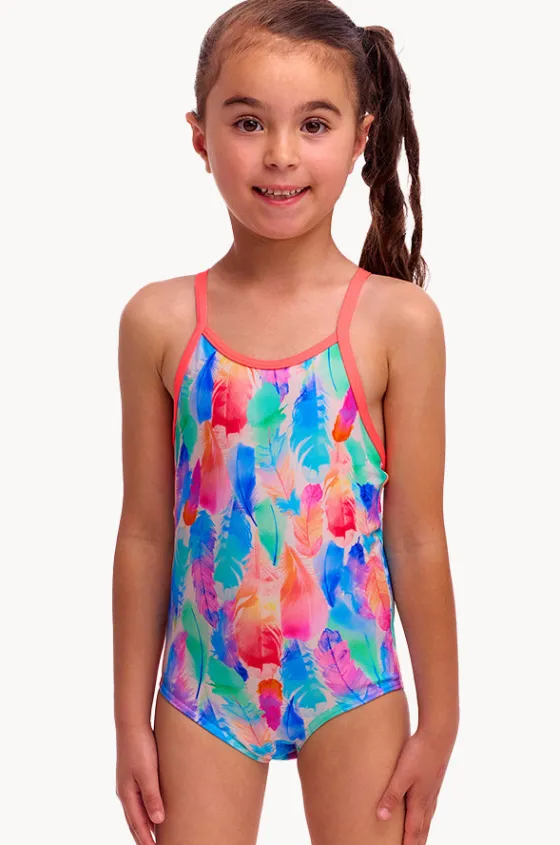 One Pieces^Funkita Girls Tickle Pink One Piece Blue/natural