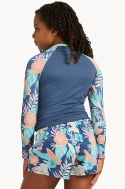 Boardshorts^Roxy Girls Tropical Advent Boardshort Indigo