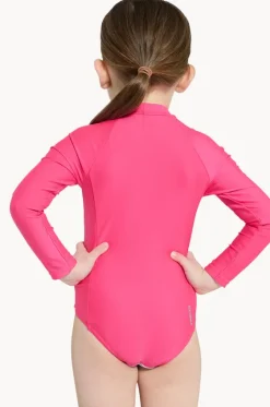 Rashies & Sunsuits|Rashies & Sunsuits^Zoggs Girls Twister Sunsuit Pink/Multi