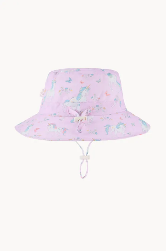 Hats^Toshi Girls Unicorn Spell Sunhat Lilac