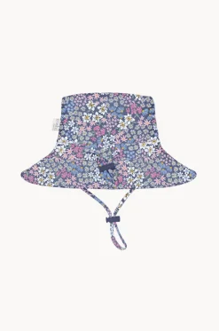 Hats^Toshi Girls Wattle Paradise Swim Sunhat Dusk