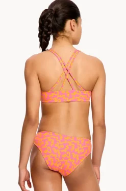 Period Swimwear|Bikini Sets^Modibodi Girls Wavy Cross Back Crop Set Pink