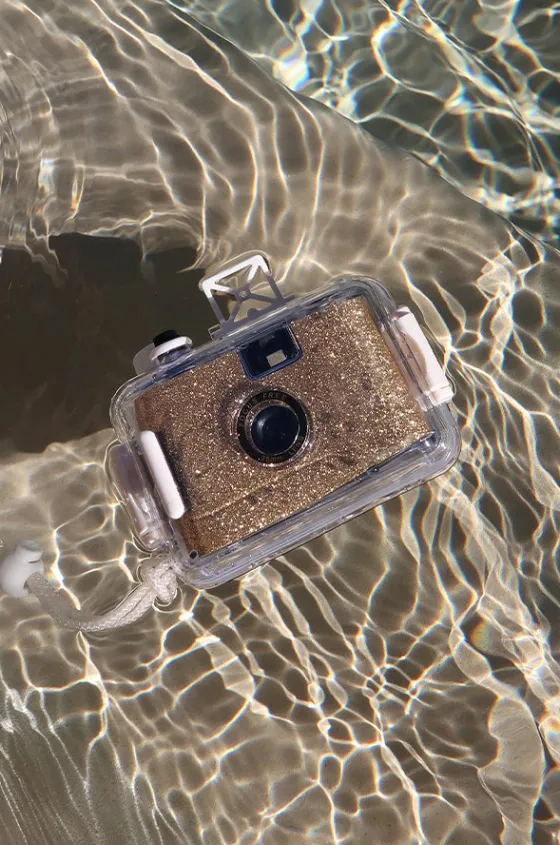 Beach & Pool Games|Gifts^Sunny Life Glitter Underwater Camera Gold