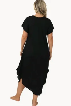 Dresses^Bodacious Great Harbour Cap Sleeve Dress Black