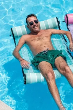 Water Hammocks|Pool Inflatables^Acqua Boss With Envy Water Hammock Green