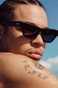 Sunglasses|Sunglasses^Le Specs Hankering Sunglasses BLACK