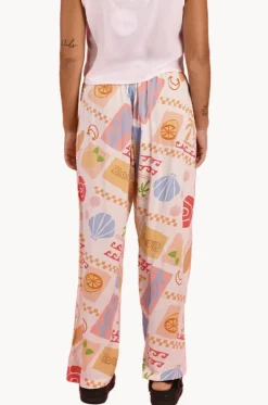 Pants^Go Girl Havana Flat Band Yacht Pant WHITE