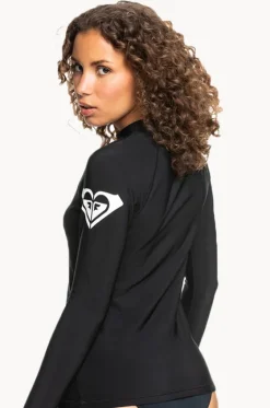Rashies & Sunsuits^Roxy Heater Suntop BLACK