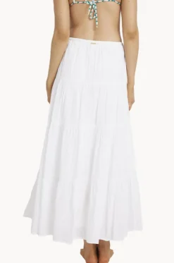 Skirts^Billabong High Tides Maxi Skirt WHITE