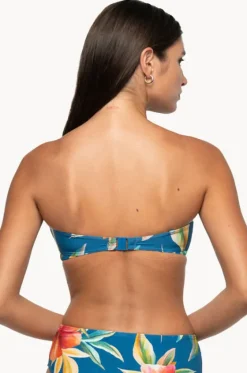 Bikini Tops^Nip Tuck Hula Hula Jacinta D/dd Bandeau Blue