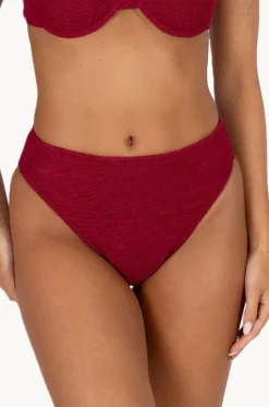 Bottoms^Baku Ibiza High Leg Pant Scarlet