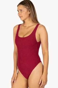One Pieces^Baku Ibiza Low Back One Piece Scarlet