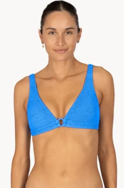 Bikini Tops^Baku Ibiza Ring Front Bra Maya blue