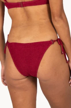 Bottoms^Baku Ibiza Rio Tie Side Pant Scarlet