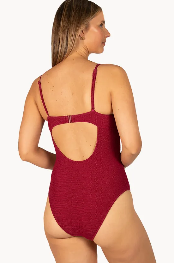 One Pieces^Baku Ibiza Underwire Balconette One Piece Scarlet