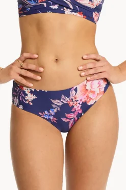 Bottoms^Sea Level Indochine Mid Bikini Pant French navy