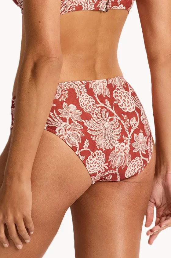 Bottoms^Monte u0026 Lou Mid Rise Ruched Pant Inez