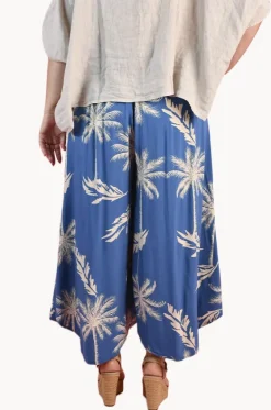 Pants^Bodacious Island Palm Sydney Wide Leg Pant Blue
