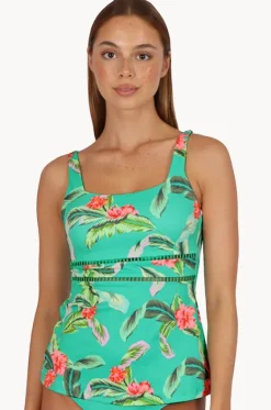 Tankini Tops^Baku Jamaica Multi Fit Tankini Separate Jamaica emerald