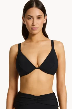 Bikini Tops^Jets et E/F Cup Underwire Tri BLACK