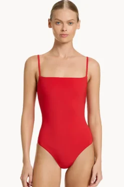 One Pieces^Jets et Minimal Tank One Piece Rosso