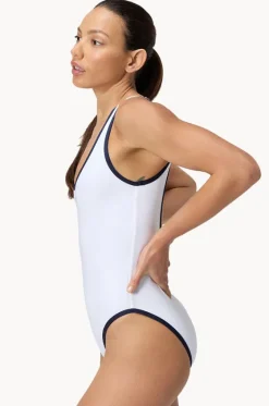 One Pieces^Speedo Jetstream Solid Scoop One Piece White