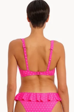 Bikini Tops^Freya Jewel Cove F Cup Frill Plunge Bra Raspberry