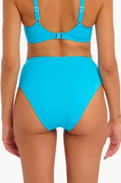 Bottoms^Freya Jewel Cove High Waist Brief Turquoise